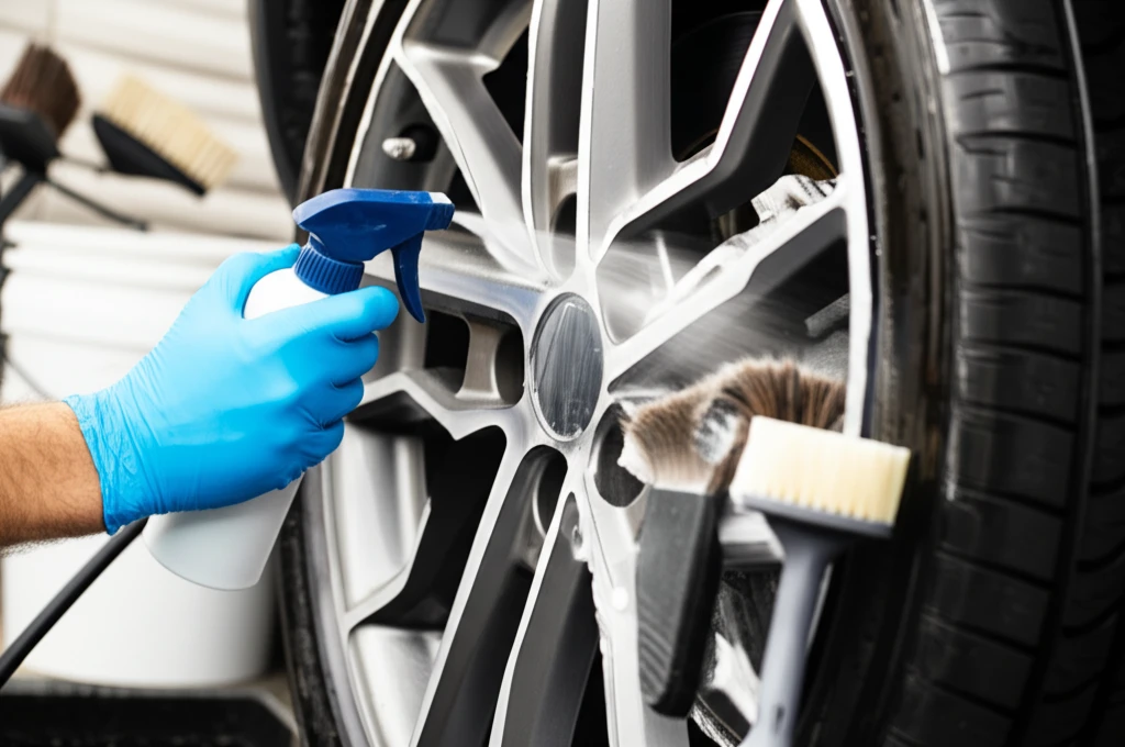 내 차 휠, 새것처럼 만드는 비법: 