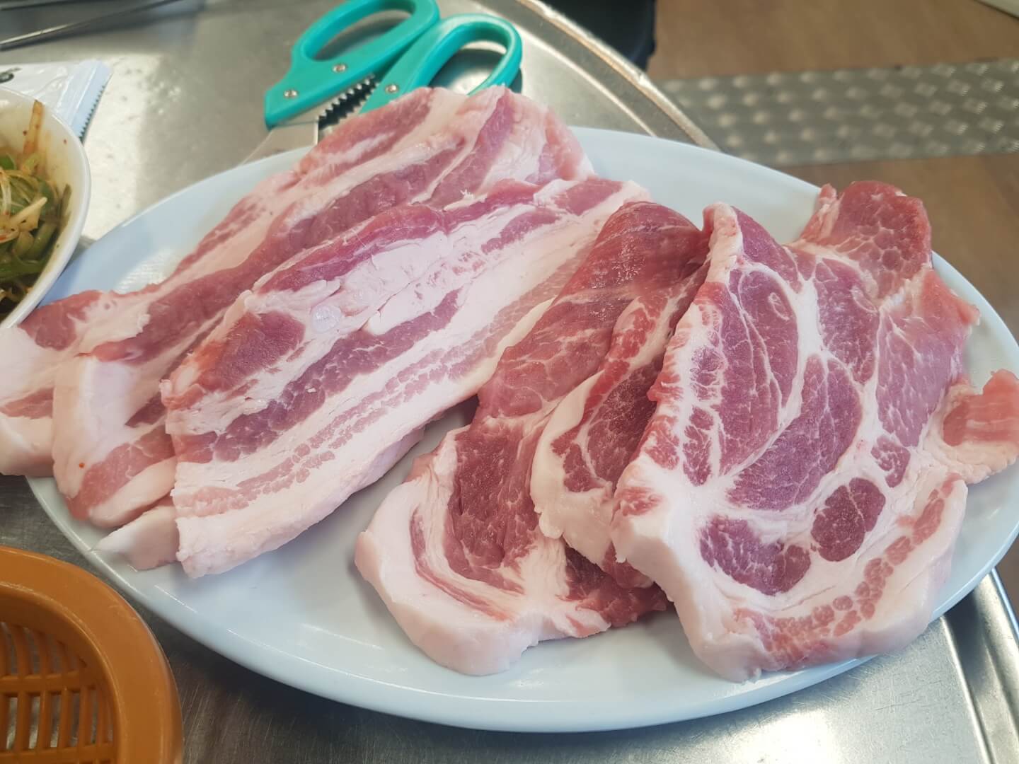 강동구 둔촌동역 맛집 신흥 정육식당 리뷰 가성비 국내산 삼겹살 목살 맛집