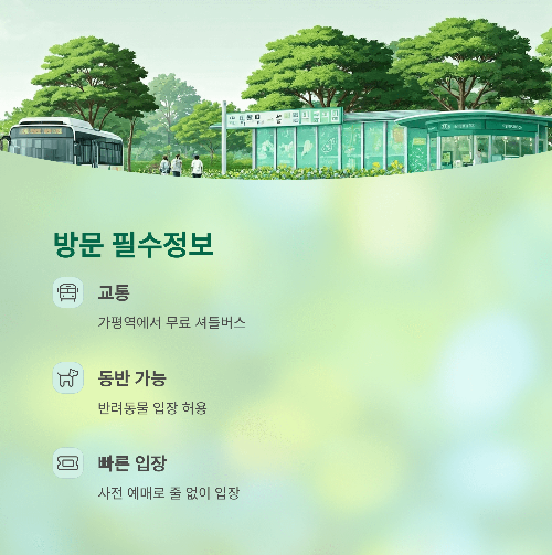 방문 필수정보