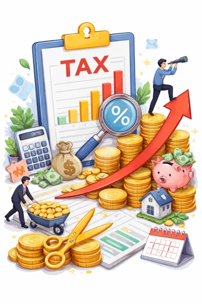 개인 재정 관리 분위기 이미지