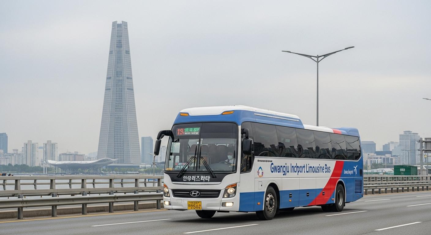 광주인천공항리무진버스시간표