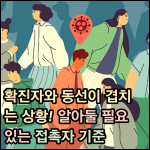 확진자와 동선이 겹치는 상황 썸네일 이미지