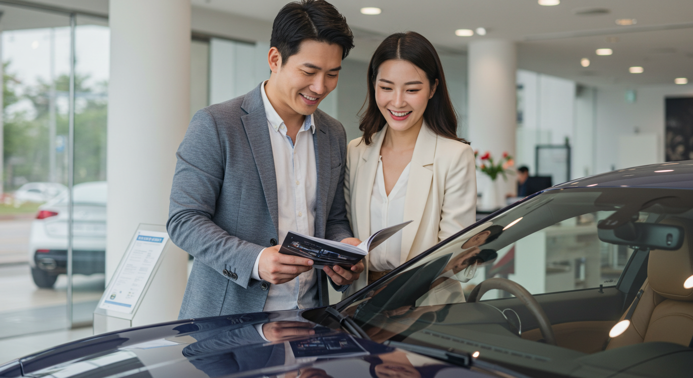 중고차 계약서 작성