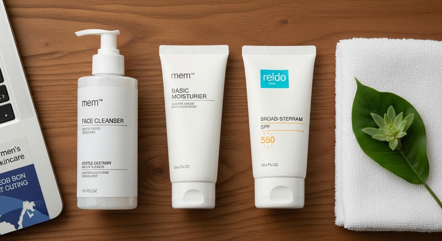 남자 기초화장품 단계