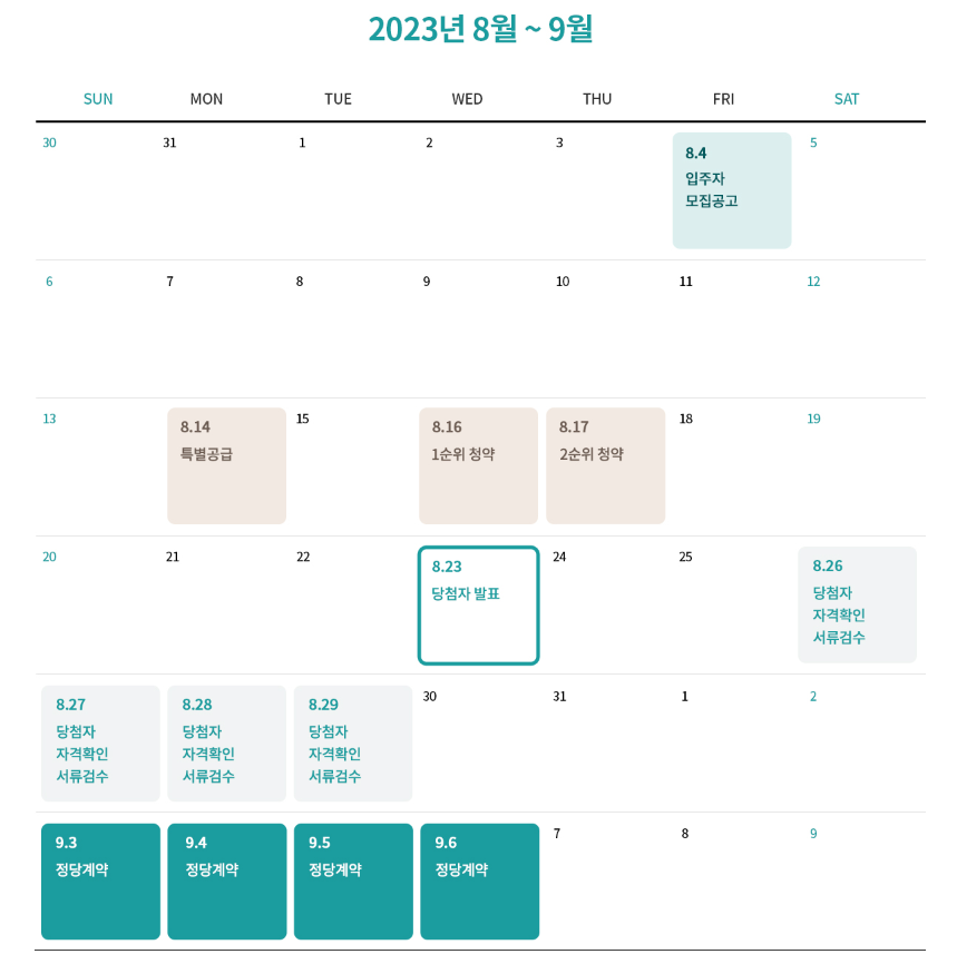 래미안 라그란데 분양가, 청약일정, 모델하우스