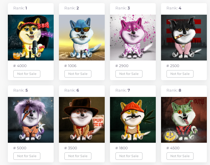 Pups of Anarchy-순위