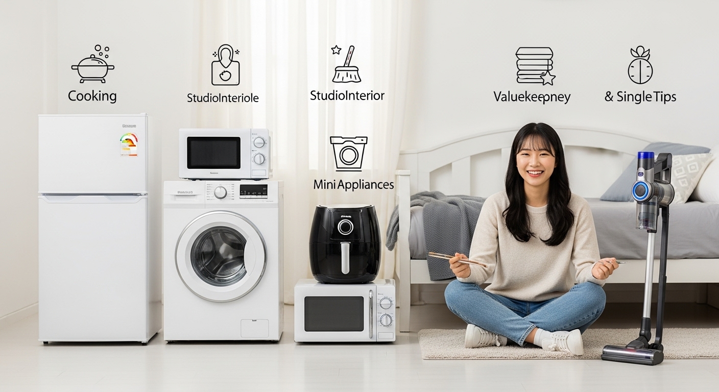 자취생을 위한 '찐 필수 가전'