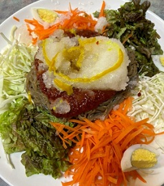 쟁반국수