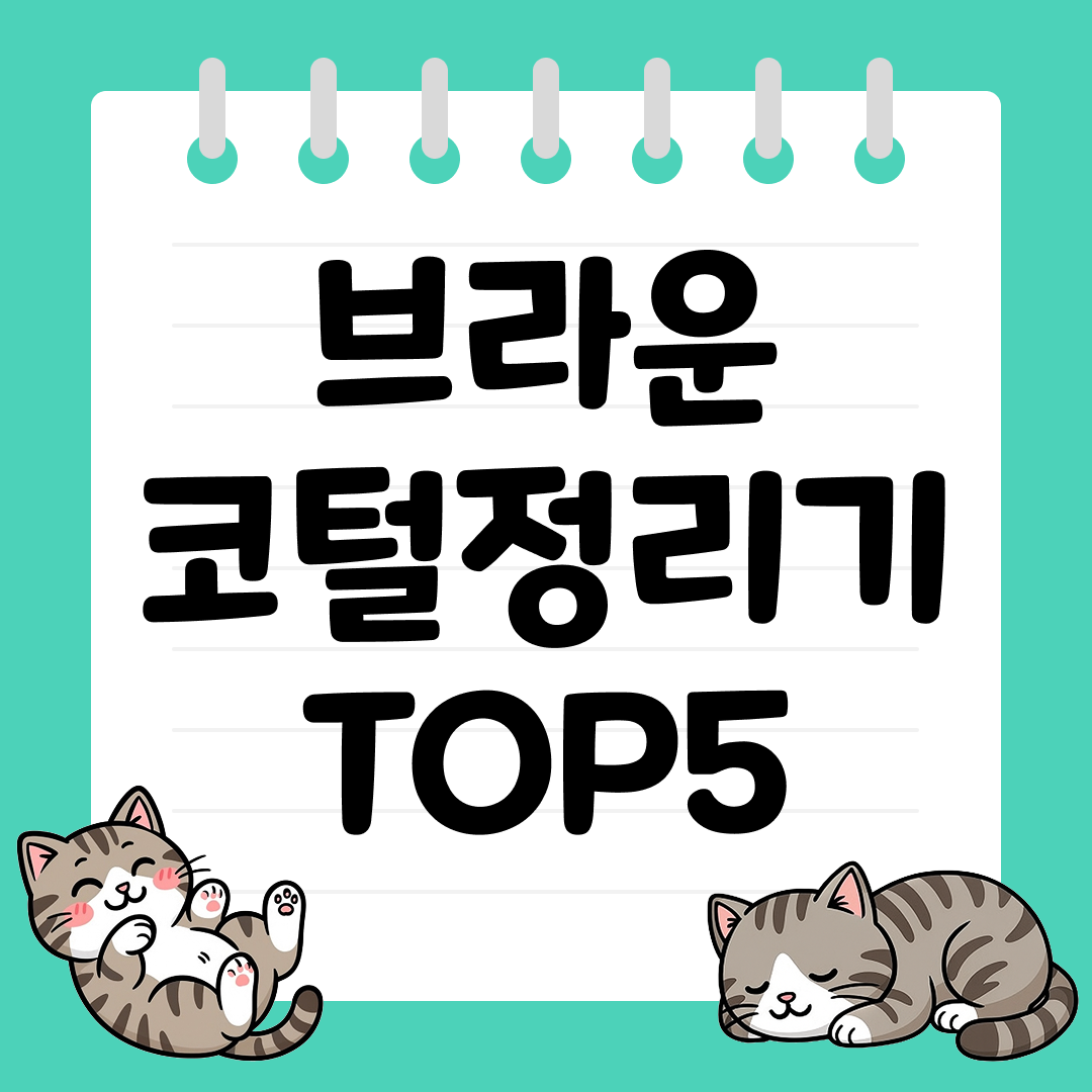 콧털 제거계의 에르메스 브라운 코털정리기 TOP5