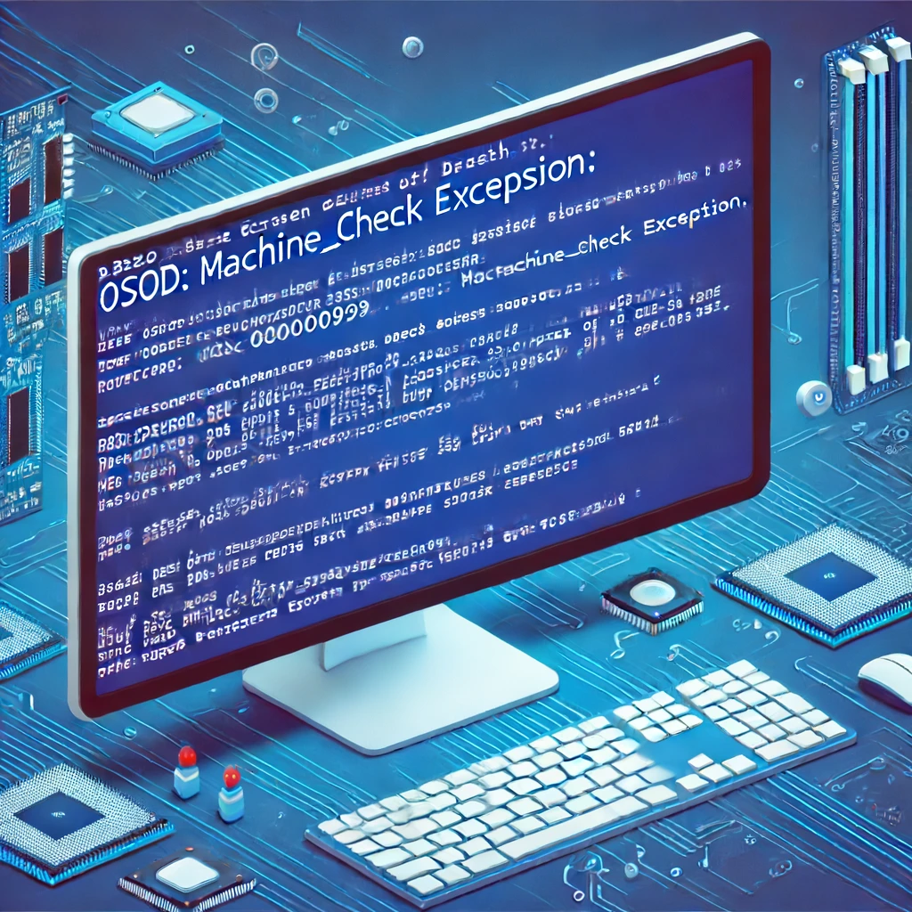 윈도우 블루스크린 오류 코드 0x0000009C: MACHINE_CHECK_EXCEPTION 원인 및 해결 방법