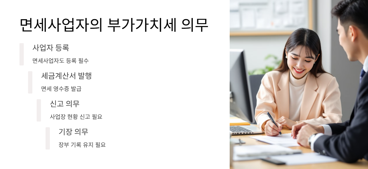 면세사업자의 부가가치세 의무