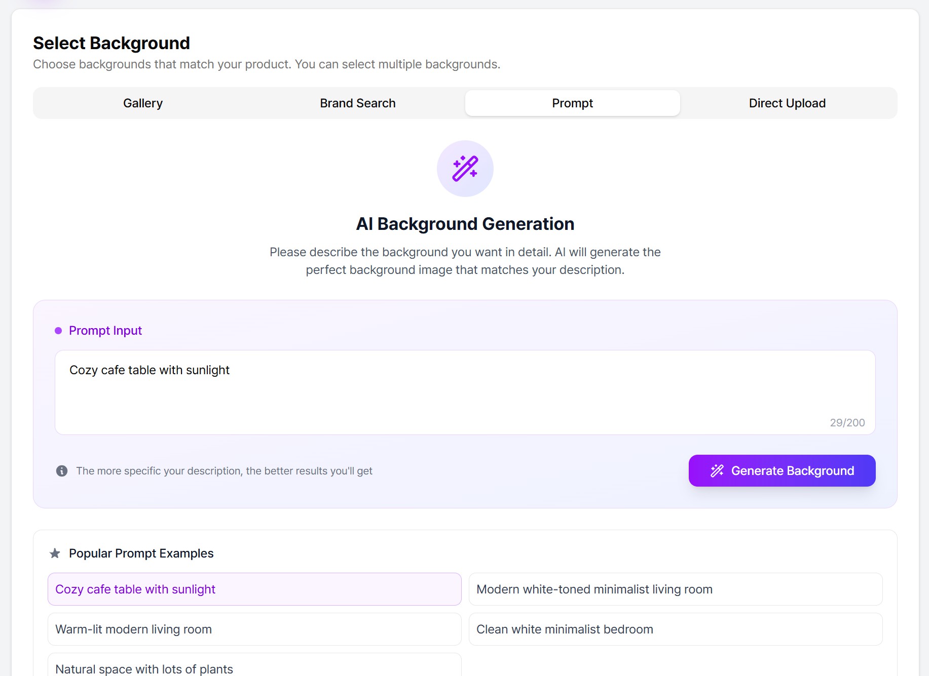 Step 1: Choose Background (4 Ways)