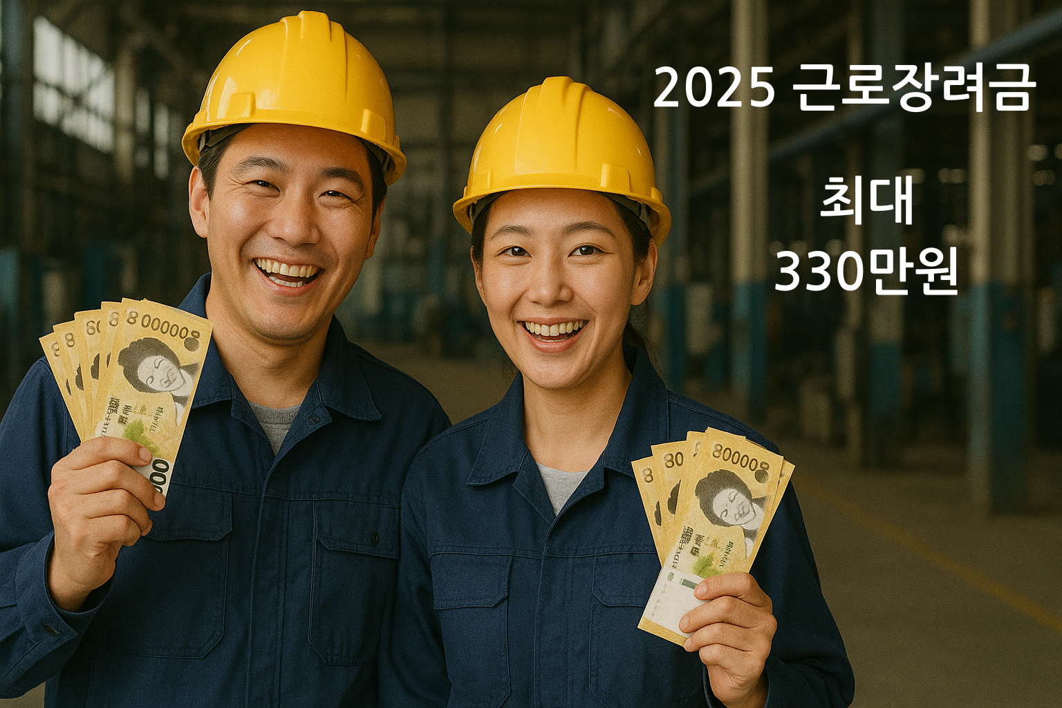 '2025 근로장려금 330만 원' 관련 이미지