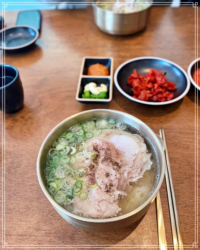 식객 허영만 백반기행 포항 양덕 이북식 돼지 곰탕 맛집