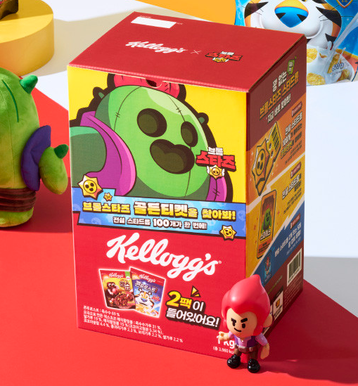 브롤스타즈 X 켈로그 한정판 시리얼