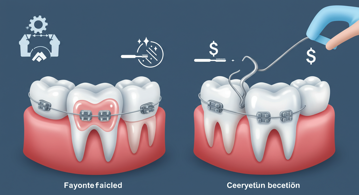 "전통적 교정치료: 금속 및 세라믹 브라켓"에 대한 이미지입니다.