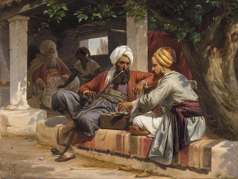 구스타보 시모니(Gustavo Simoni), 이탈리아, 화가, 1846-1926