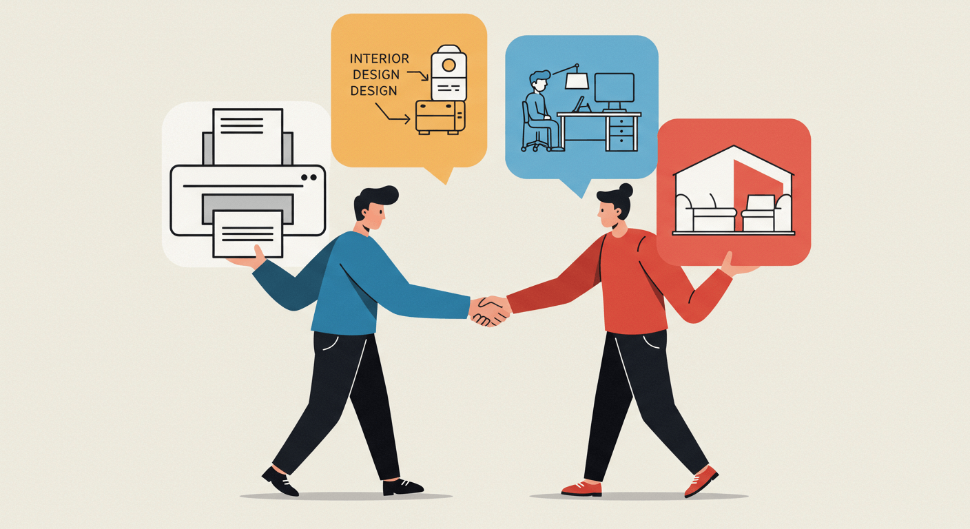 소상공인 B2B 협업 성공 사례 - 인테리어 업체와 함께 만든 '사무실 오픈 패키지'