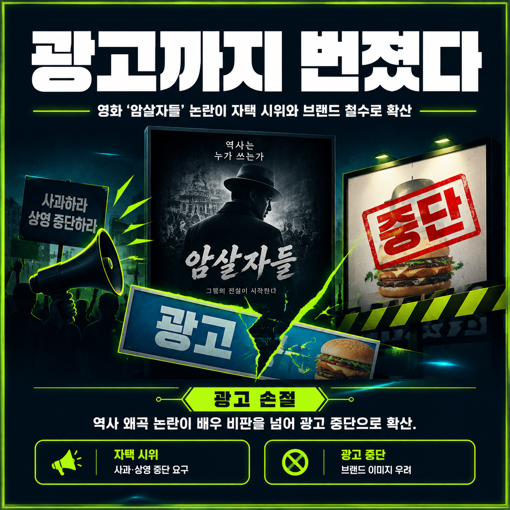 광고까지 번졌다
