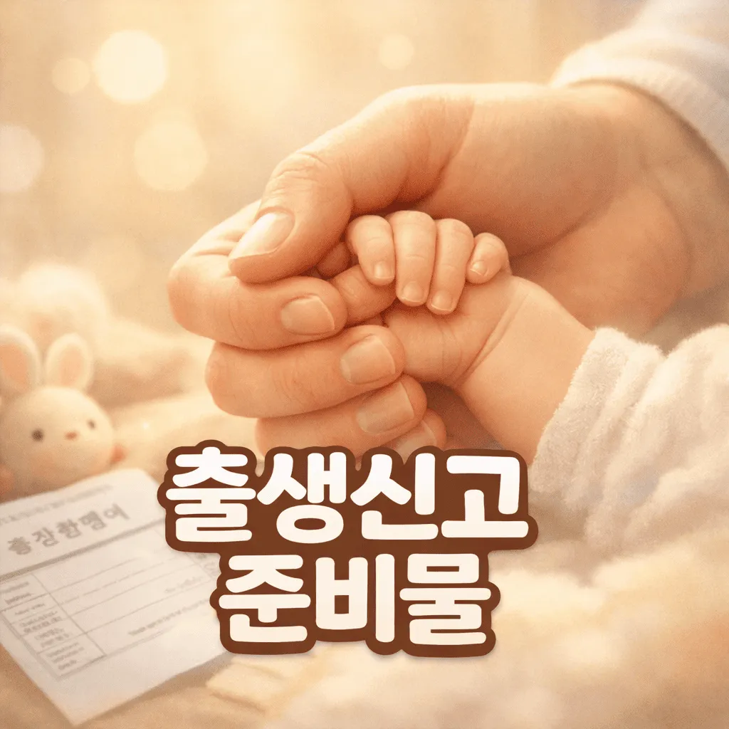 출생신고 준비물