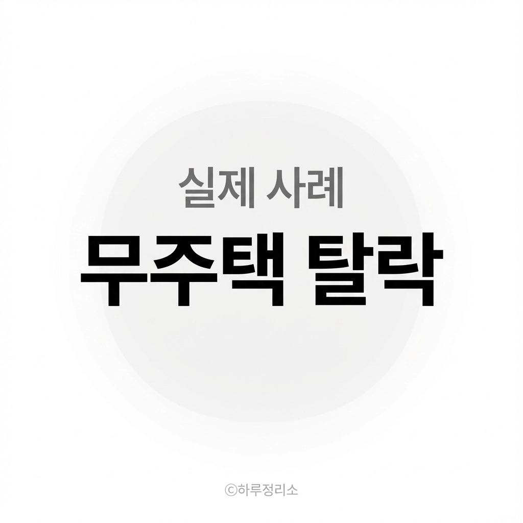 무주택인 줄 알았는데 탈락했습니다 (실제 사례로 보는 착각 포인트)