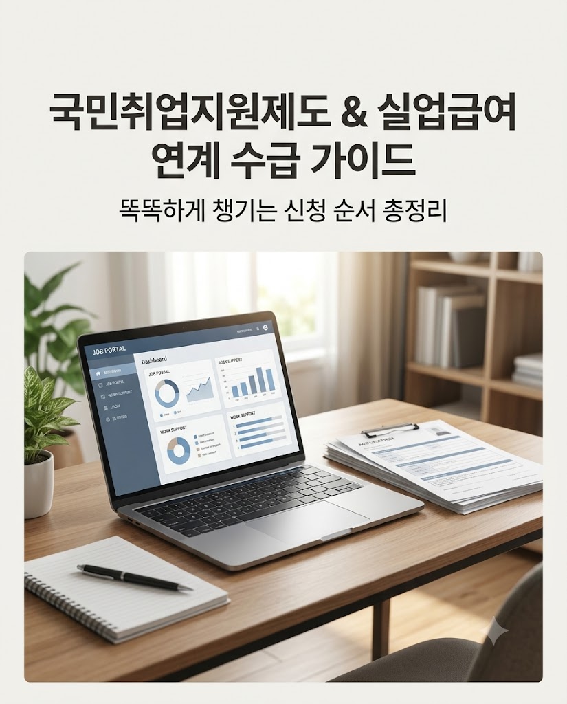 국민취업지원제도 실업급여 중복 수급 가능할까? 모르면 돈 날리는 신청 순서 총정리