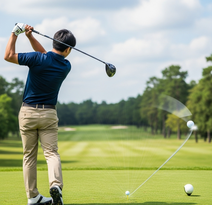 드라이버 샷의 구질