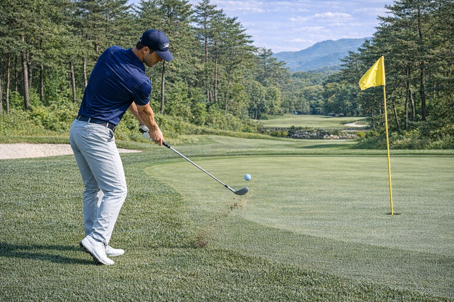 골프 어프로치 방법