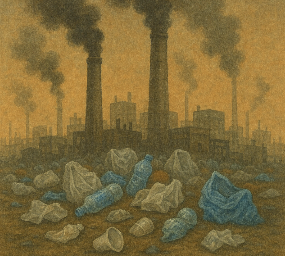 환경오염 플라스틱 vs 미세먼지 글 관련 사진