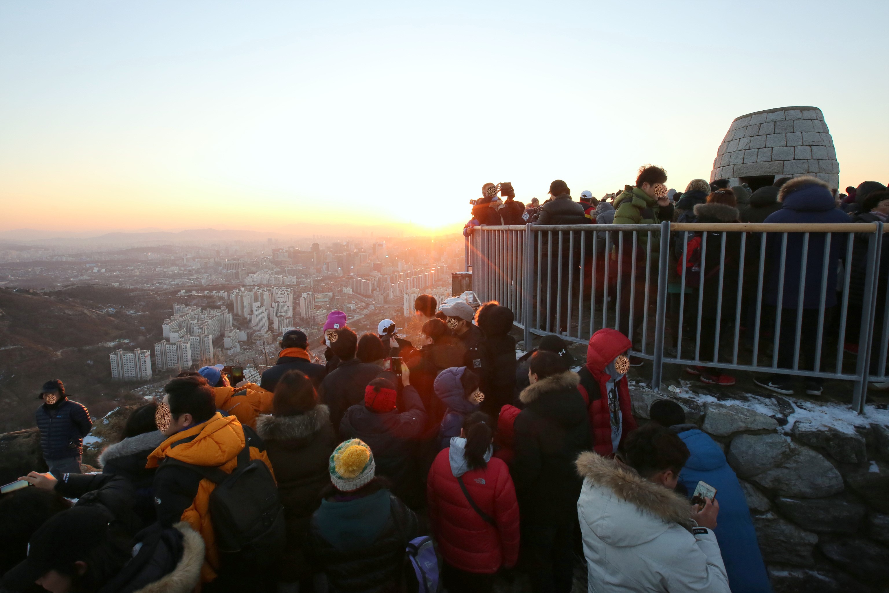 서대문구청 제공 안산 일출 사진2