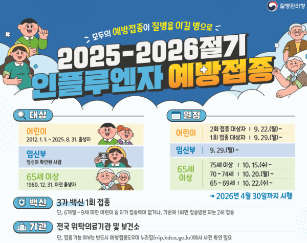 독감 무료예방접종