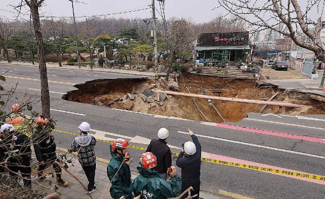 서울 도심 &amp;#39;땅 꺼짐&amp;#39; 고위험 지역 목록 지도 찾기 