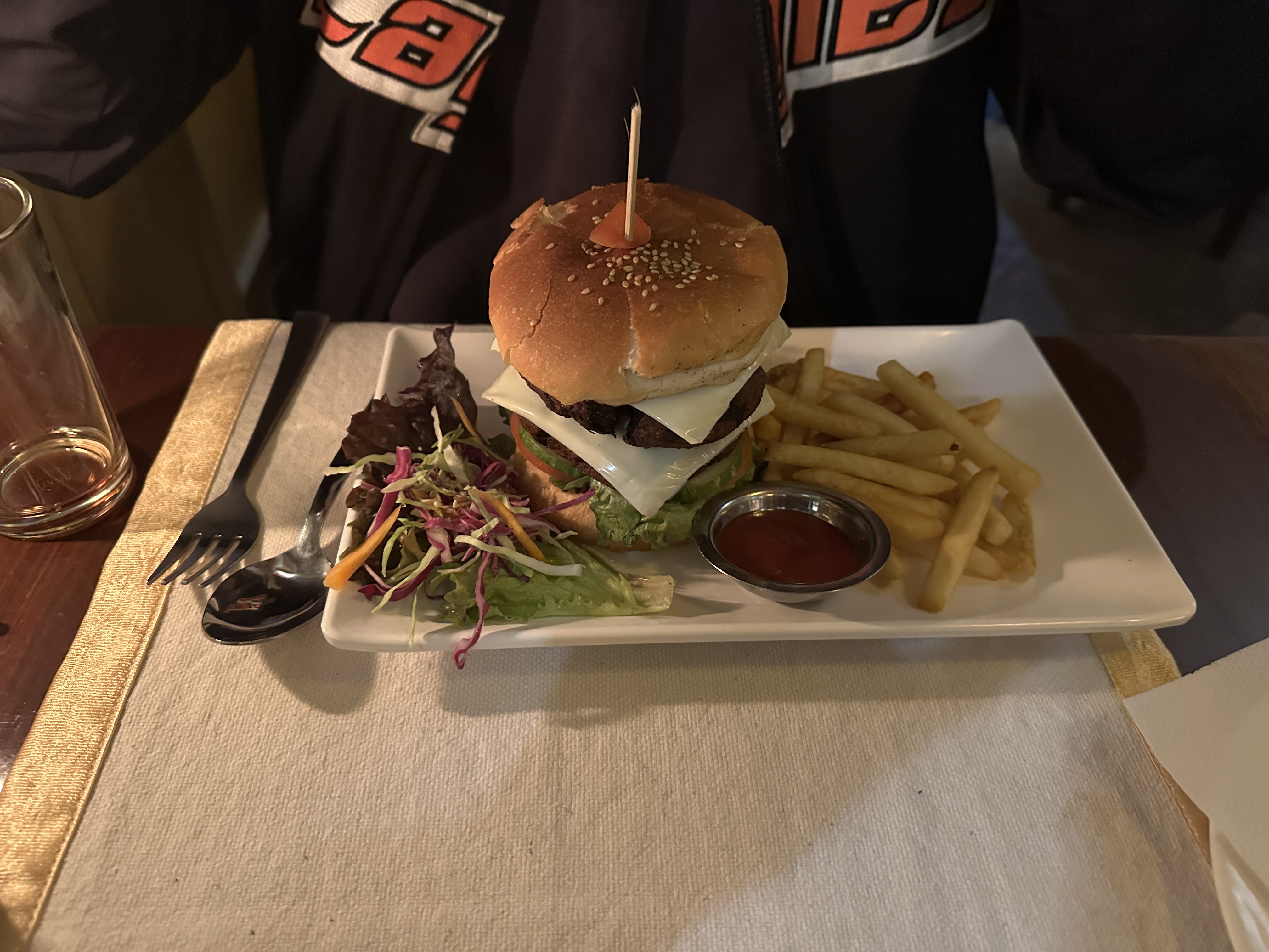 치킨 햄버거