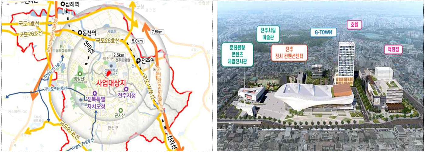 2025년 투자선도지구 사업 선정 결과