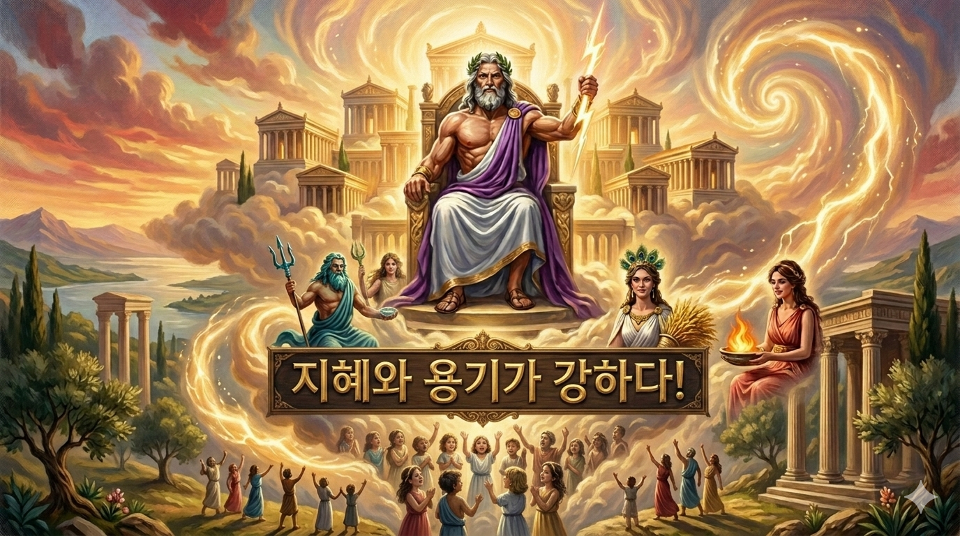 그리스로마신화 노래 제우스 크로노스 포세이돈 하데스 헤라