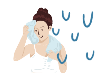 뒷 머리에서 땀이 많이 나는 증상