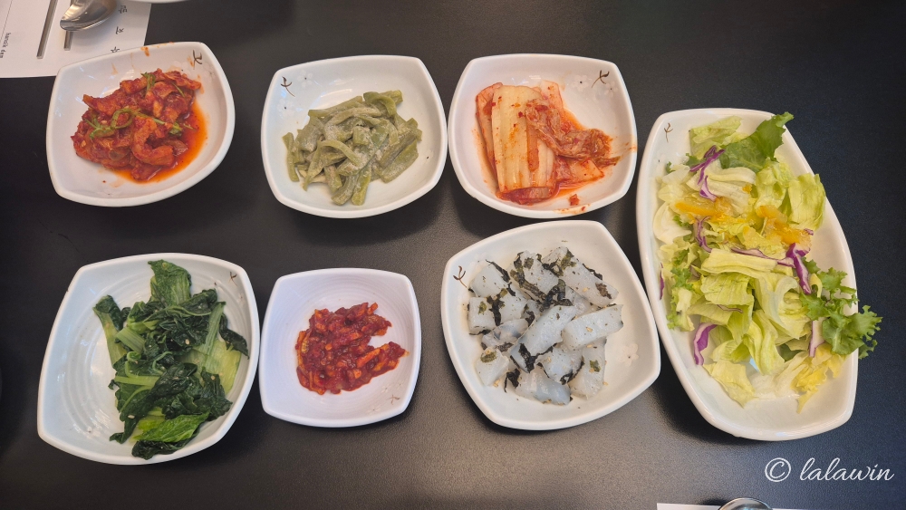 예술의전당맛집, 맛있는이야기담, 기본반찬
