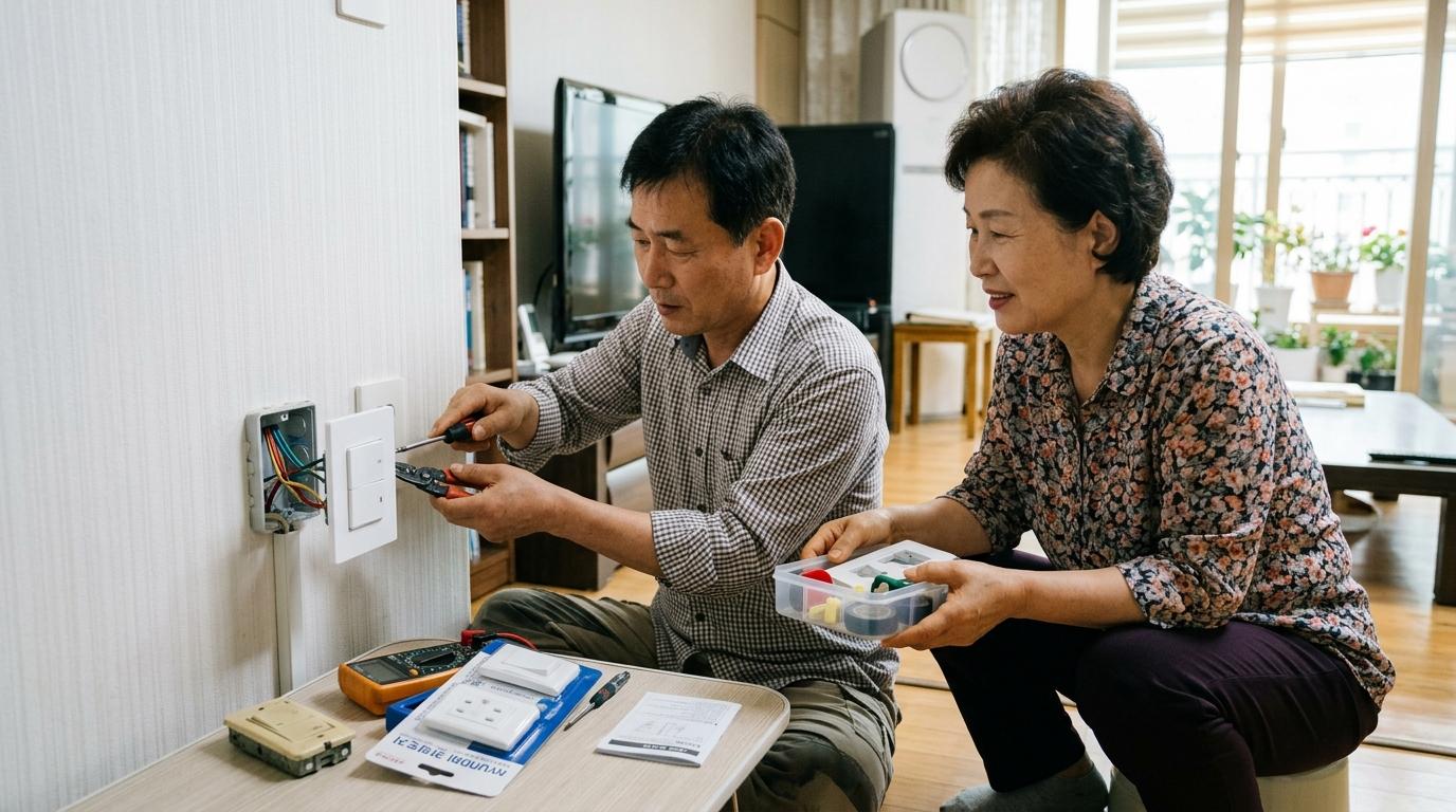 전기 스위치 및 콘센트 교체
