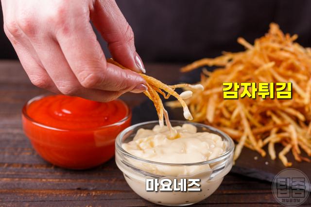 관절염에 나쁜 음식,관절염에 안 좋은 음식,마요네즈감자튀김,팁줌