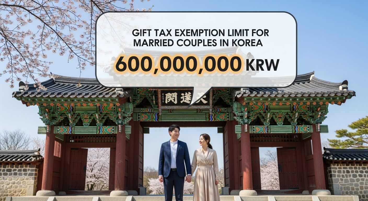 부부 증여세 면제 한도액