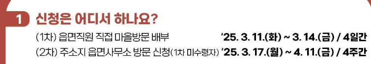 고흥군 민생회복지원금 30만원 신청 바로가기