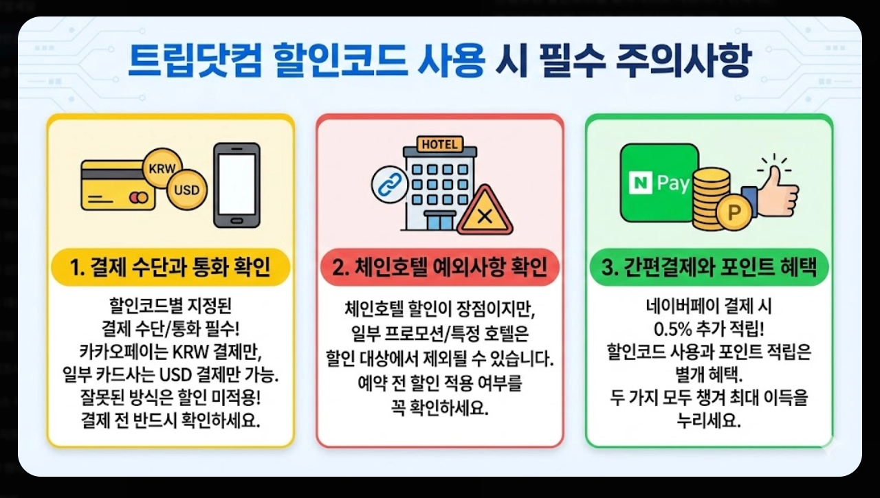 트립닷컴 호텔할인코드