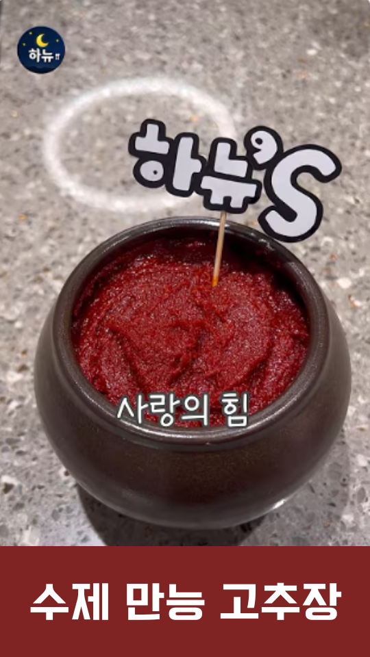 하뉴님의 수제 만능 고추장