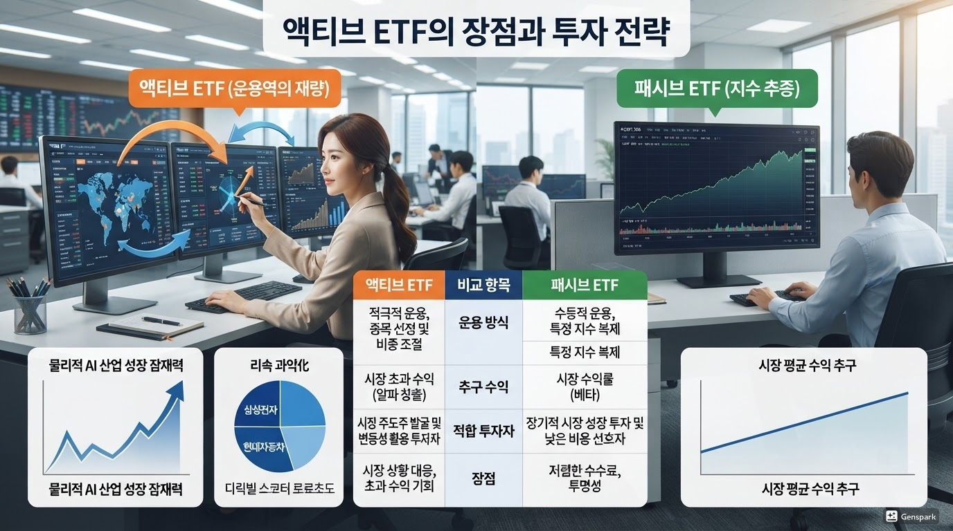 액티브 ETF의 장점과 투자 전략