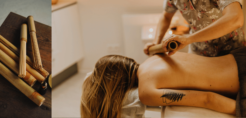 피부미용 - 뱀부테라피(소독 및 관리, 테크닉, 금기사항)