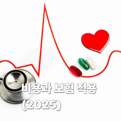 비용과 보험 적용 (2025)