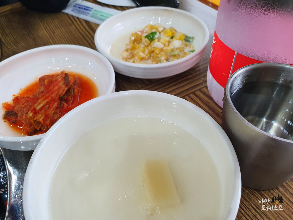 운암명가 부대찌개 밑반찬