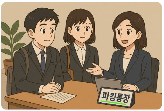 은행 파킹통장 상담그림 1