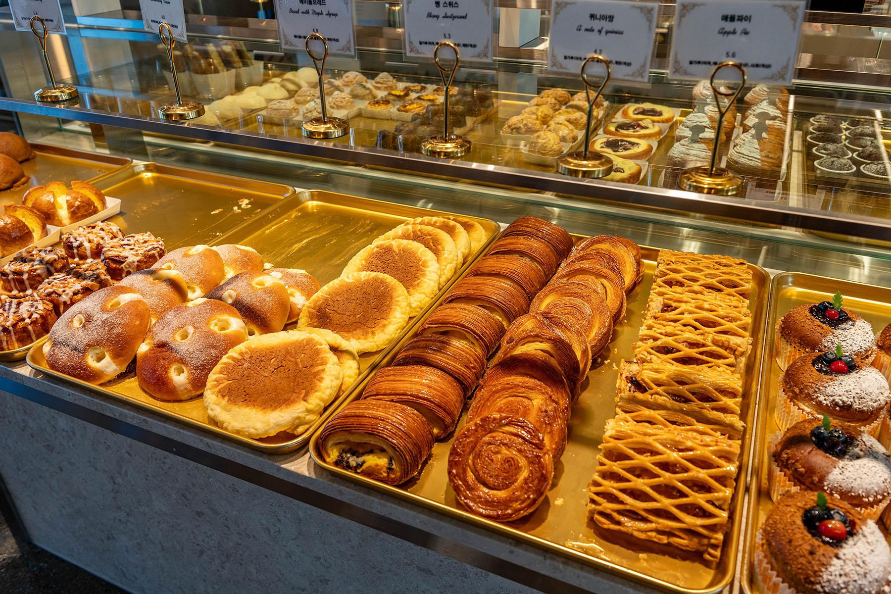소석200도 베이커리 진열대