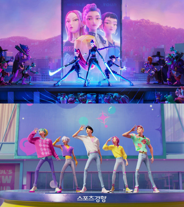 케데헌 케이팝데몬헌터스 빌보드 핫100 골든 헌트릭스 안유진 소향 에일리 바다 이혁 골든커버